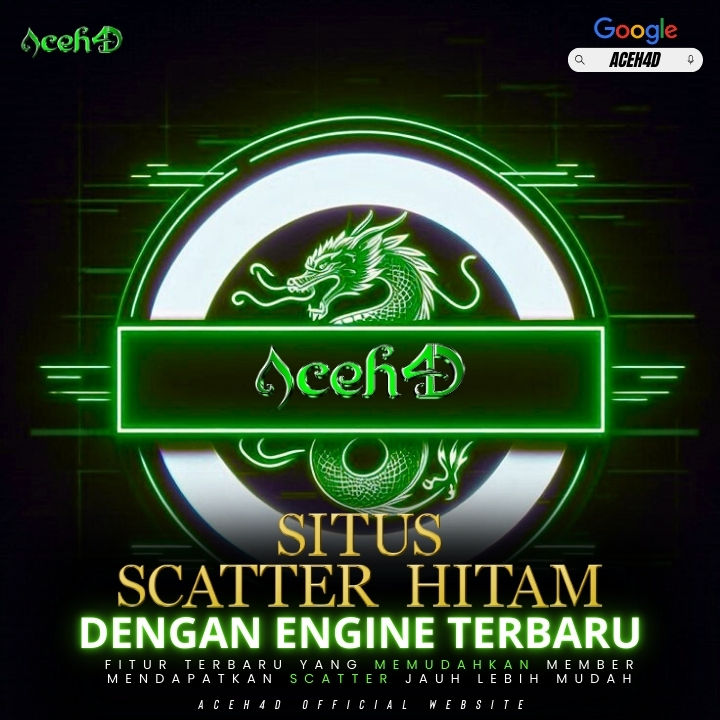 Aceh4d ✈️ Situs Scatter Hitam Terpercaya dan Terbaik di 2025