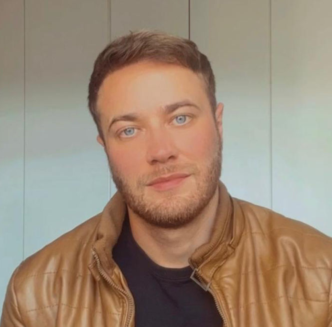 Foto de Lucas Galdioli sorrindo