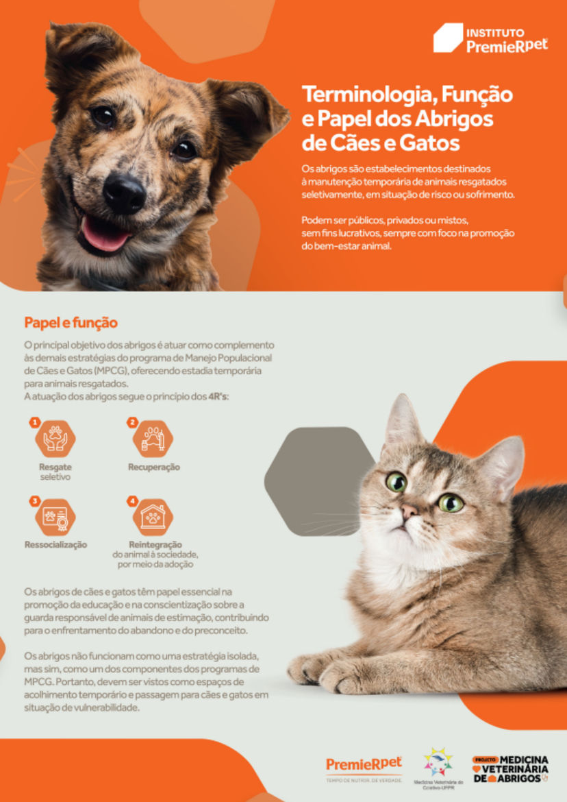 Lamina Função e Papel Abrigos – Projeto MVA