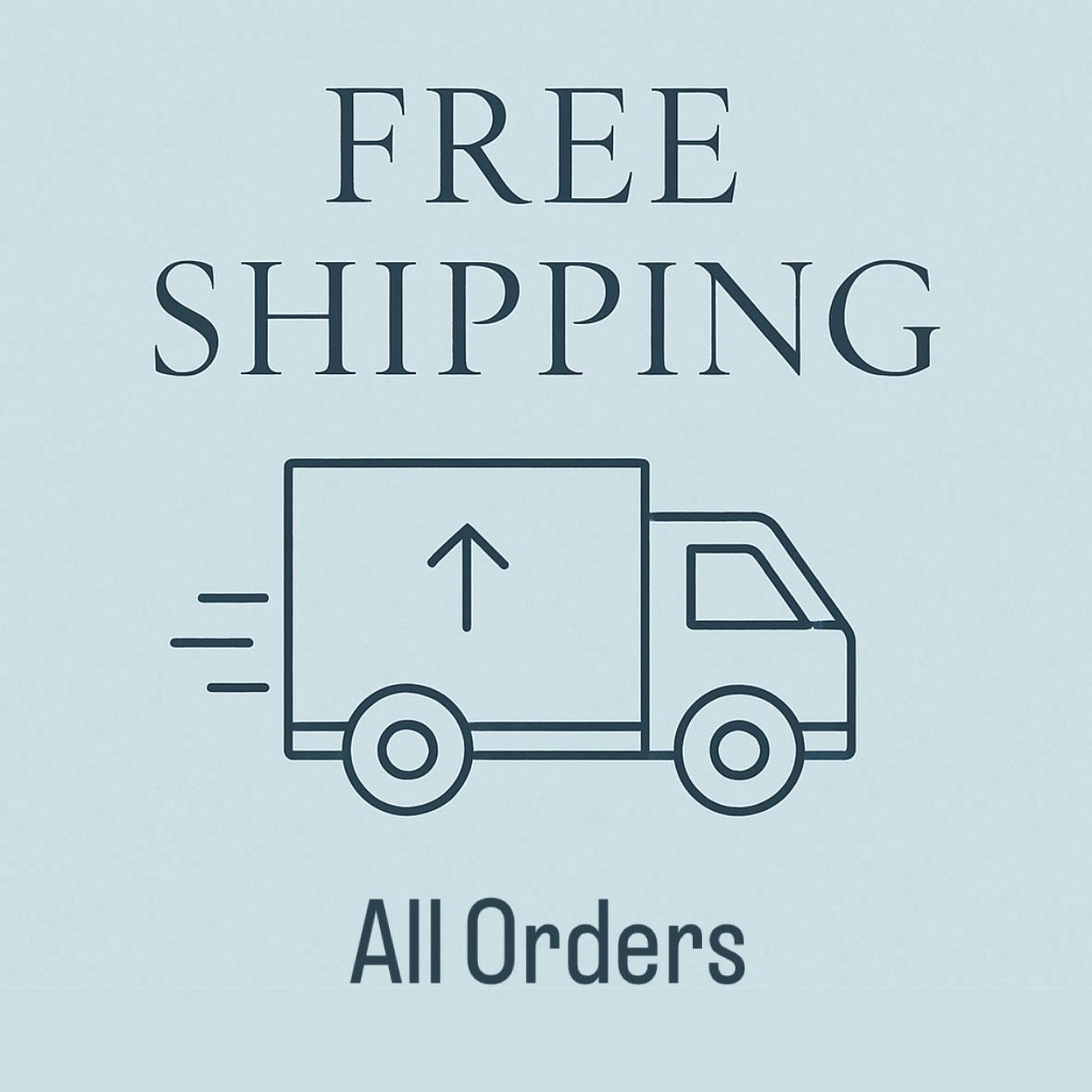 Free Shipping All Orders
