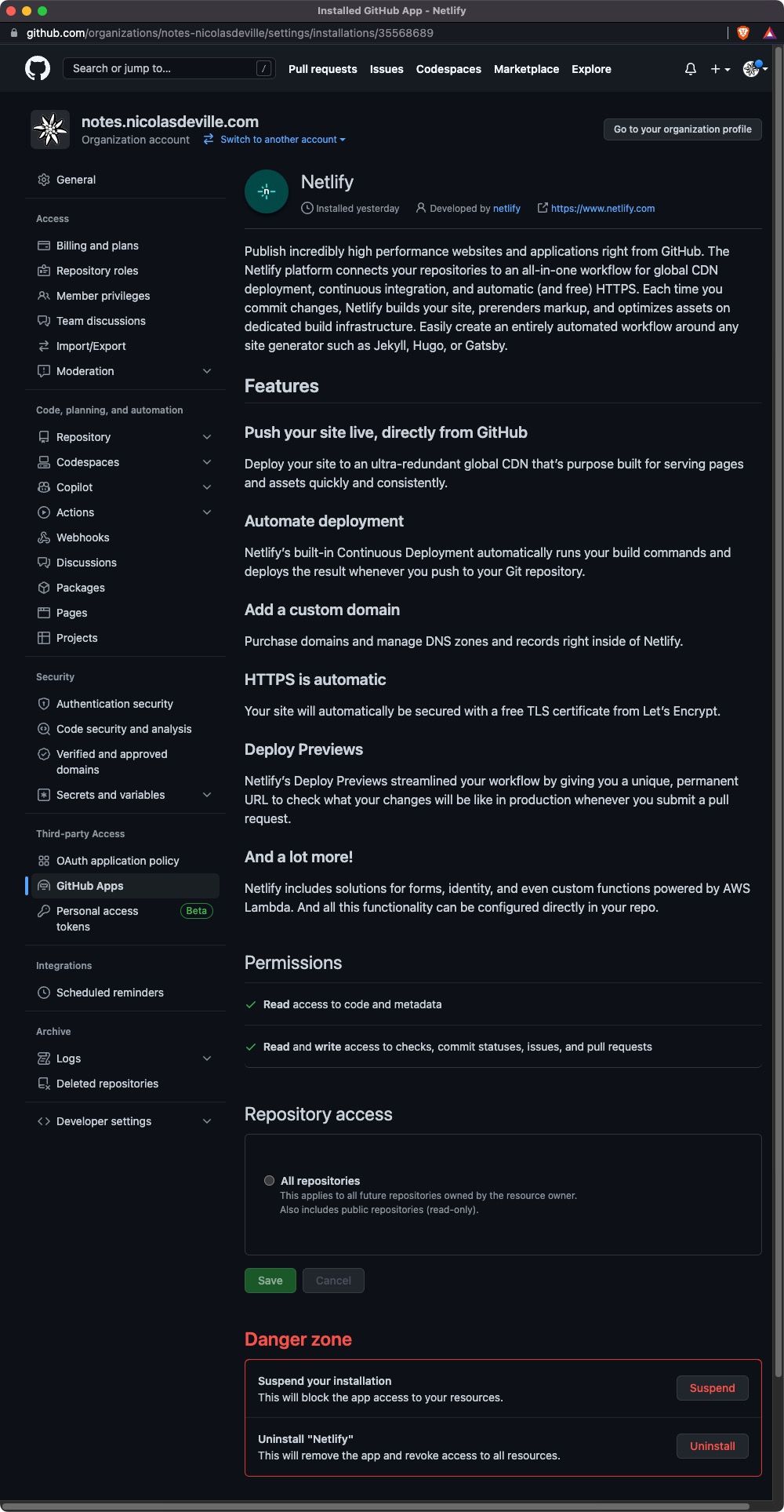 netlify/netlify-github-settings.jpg