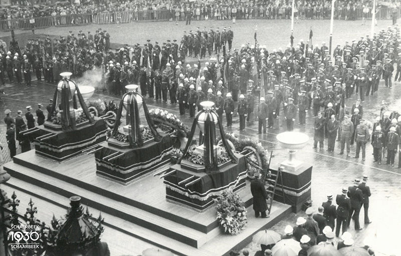 Soye – rue de Spy – fête du centenaire – 1930 | Bibliotheca Floreffia