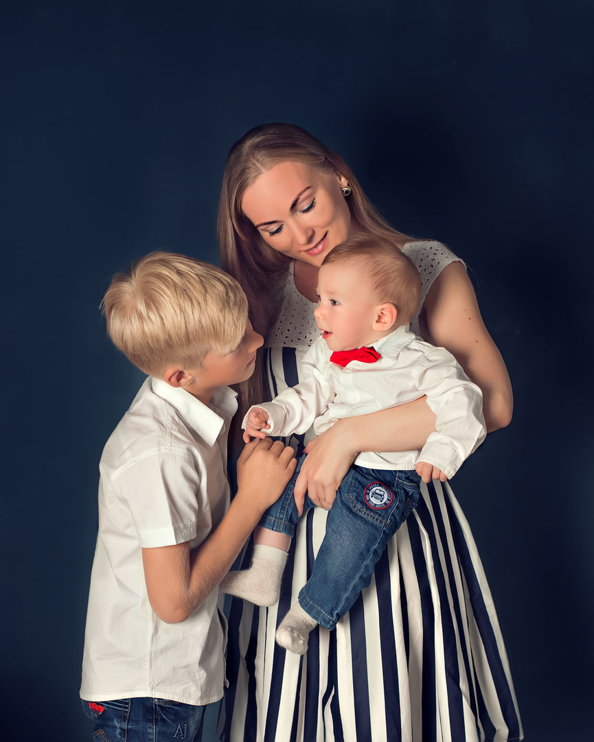 Family moment captured