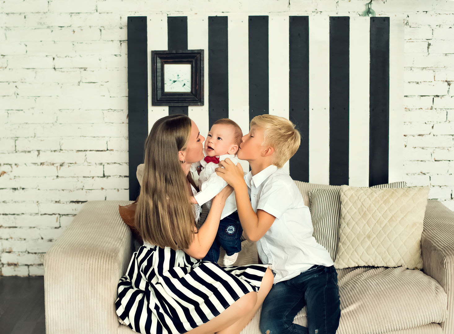 Beautiful family moment