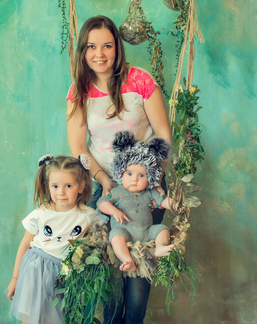 Family portrait moment