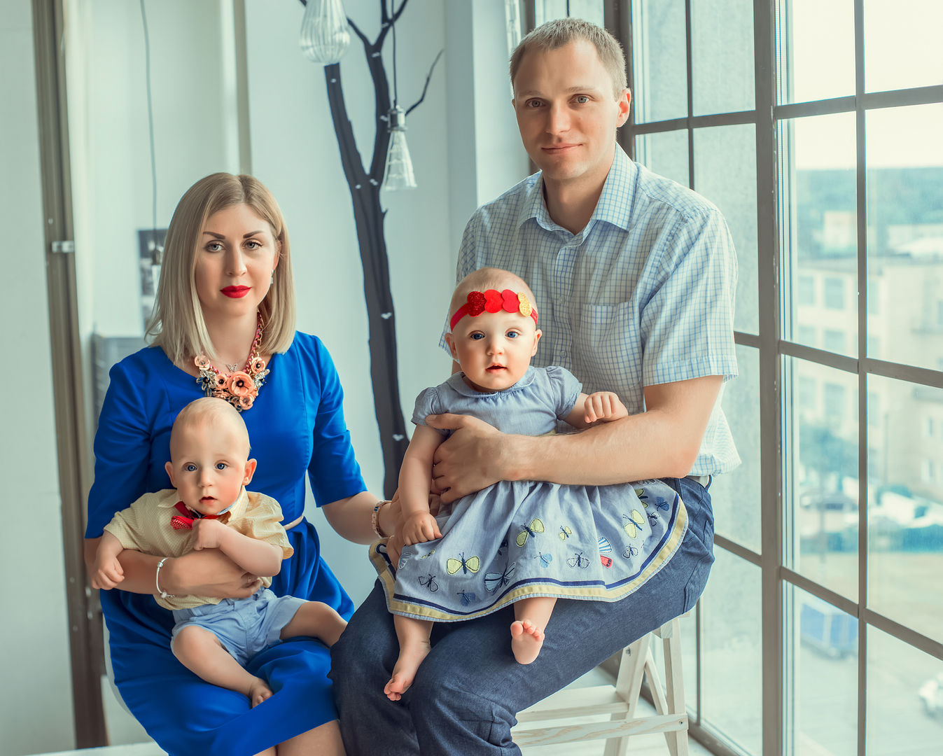 Loving family session