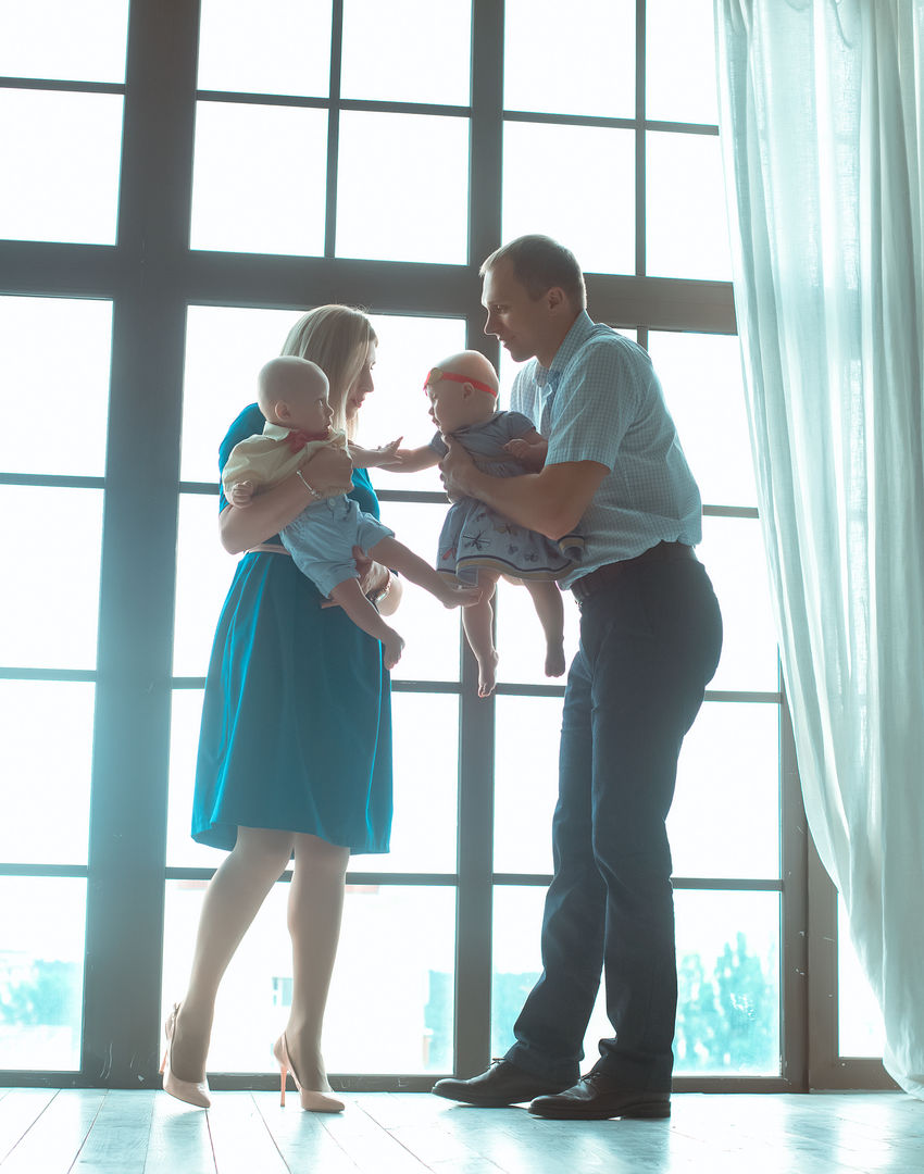 Beautiful family moment