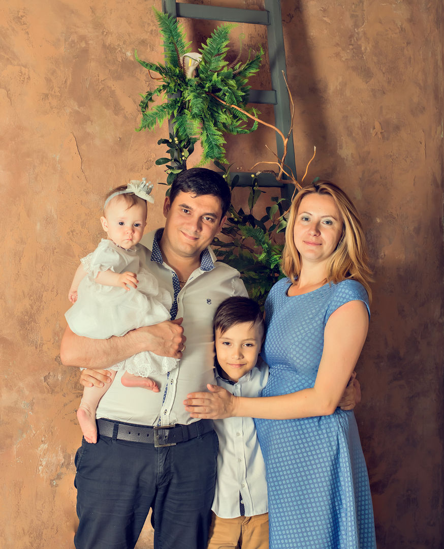 Family photography portrait