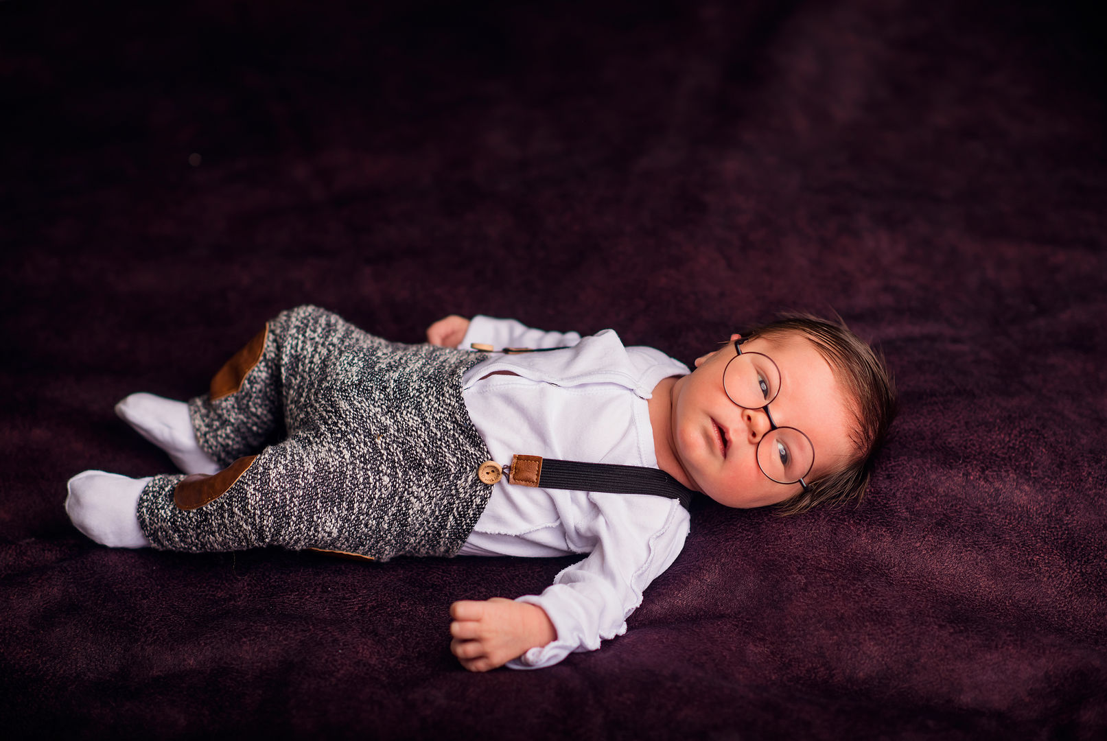 Classic newborn baby portrait - Los Angeles newborn photographer