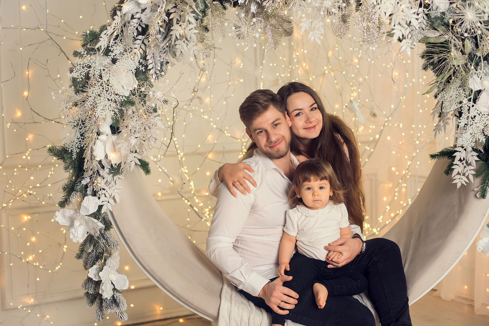 Holiday celebration moment