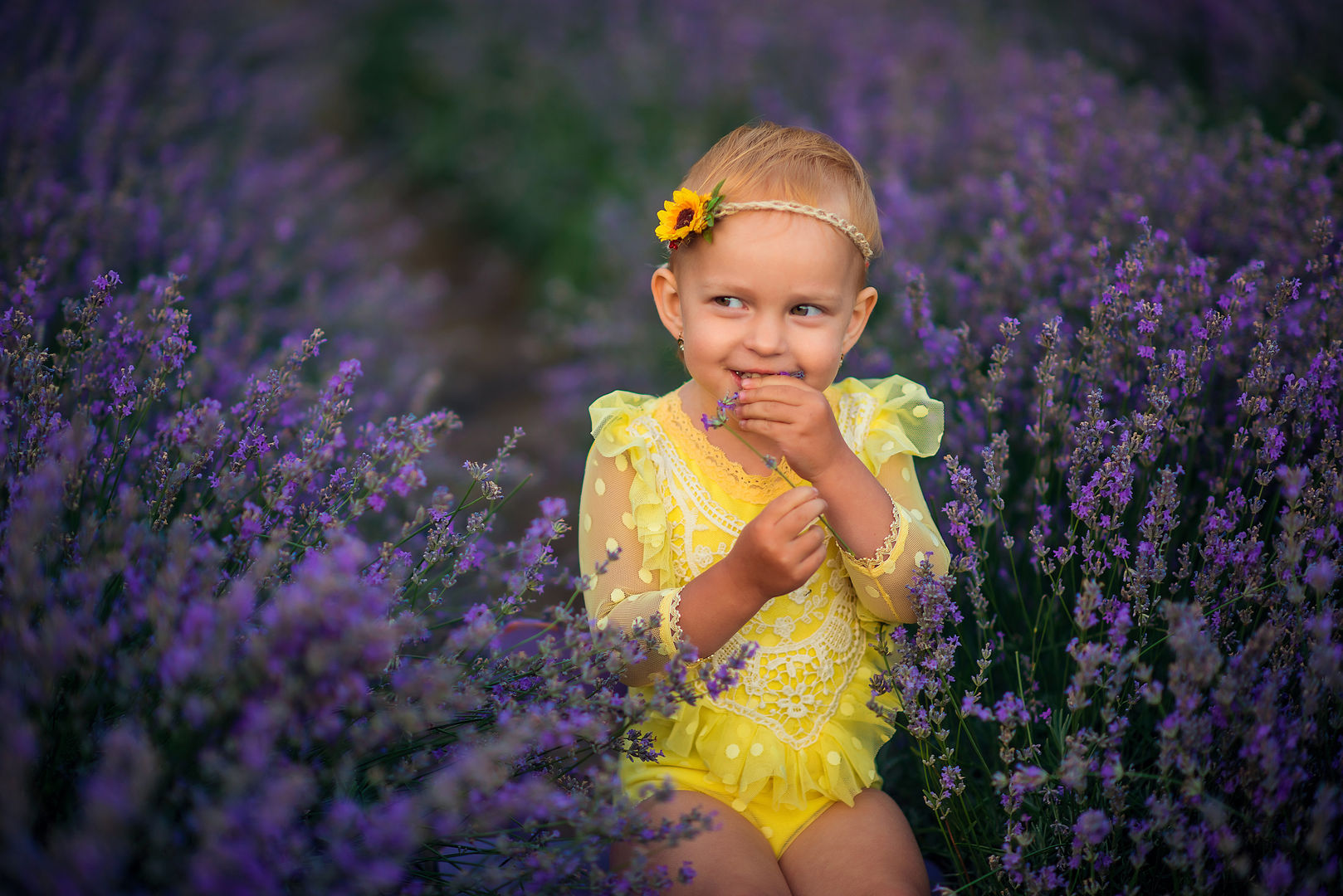 Seasonal family moment