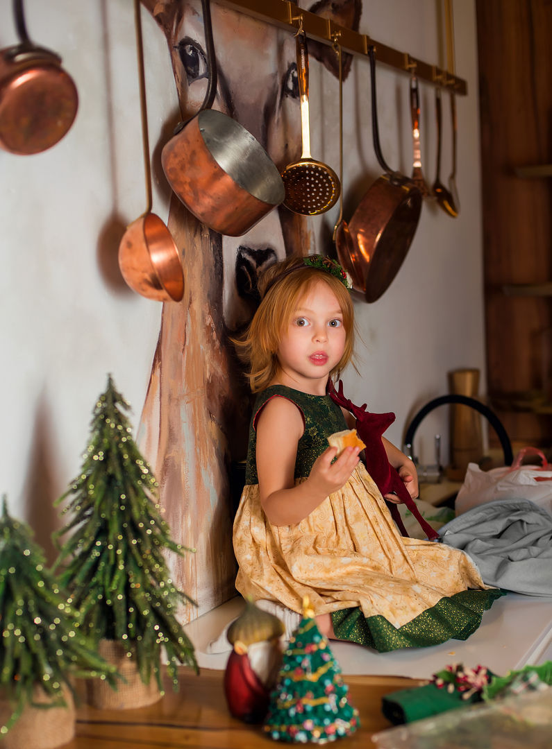 Festive celebration portrait