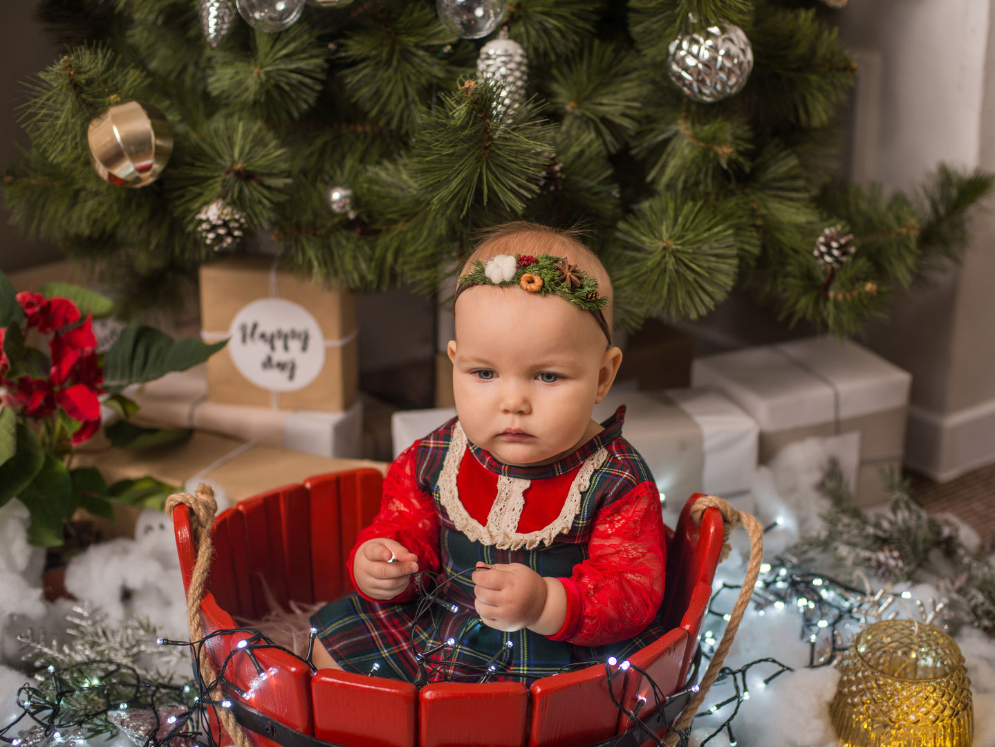 Holiday portrait session