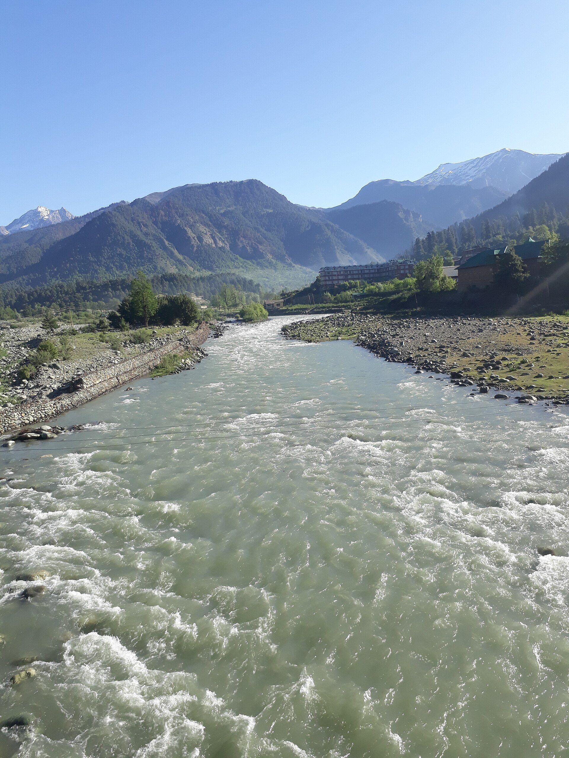 The Lidder River at Pahalgam.