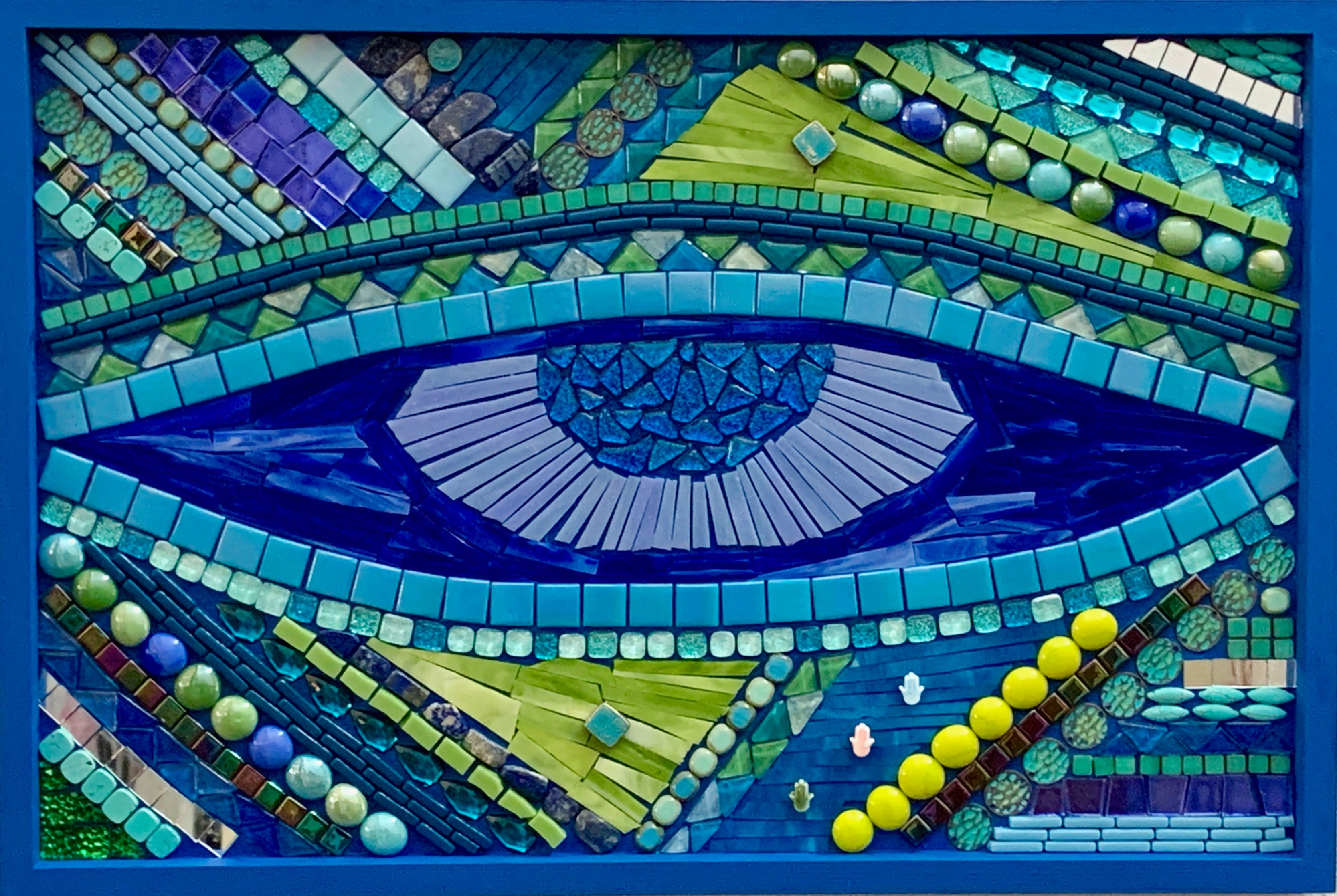 Folk Art Mosaic Class