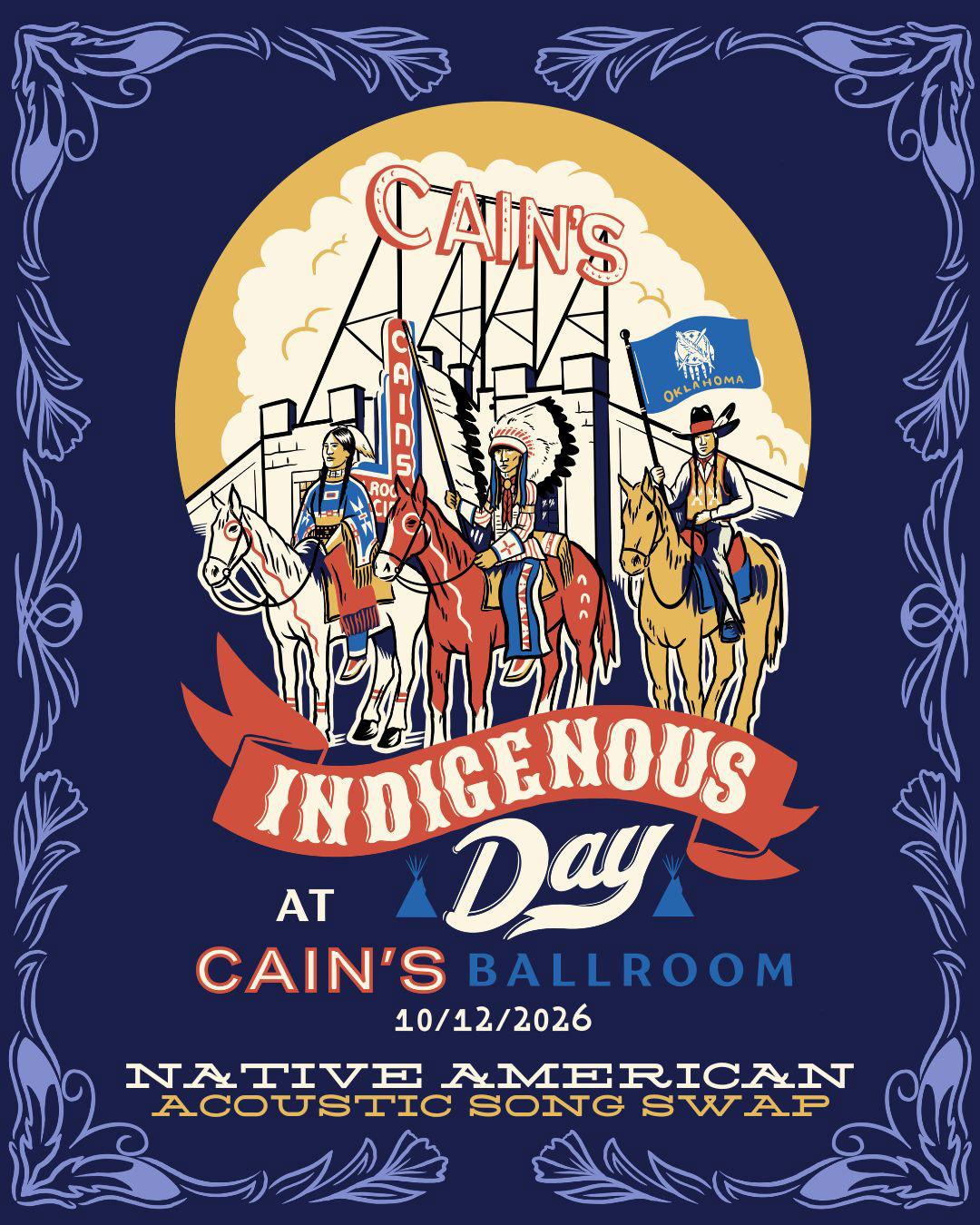 Indigenous Day at Cain’s Ballroom