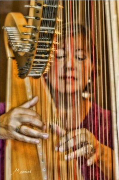 Music Sandwiched In: Harpist Lorelei Barton