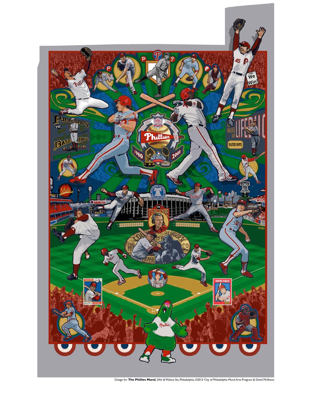 Phillies Mural