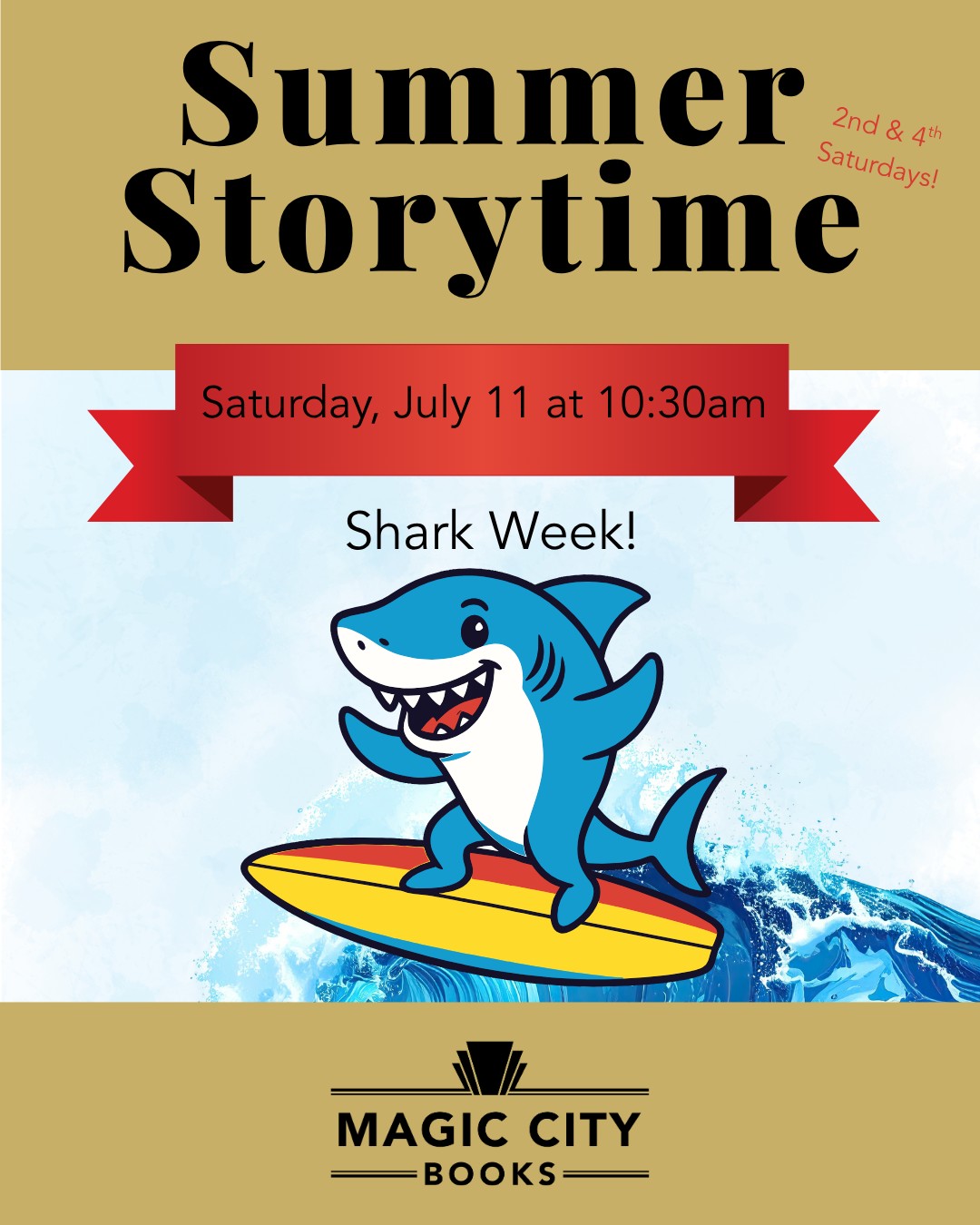 Summer Storytime Series: Shark Week!