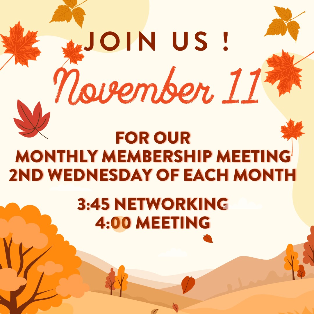 Monthly Membership Meeting