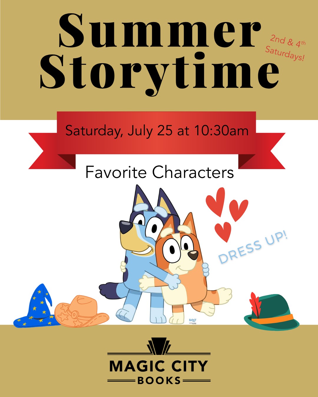 Summer Storytime Series: Favorite Characters!