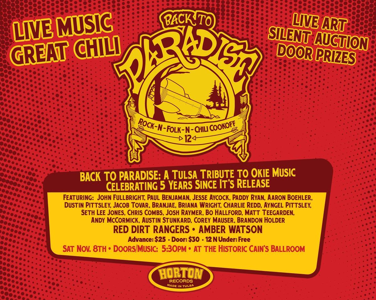12th Annual Rock N Folk N Chili Cook-Off