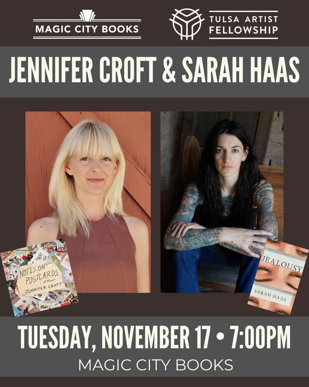 Jennifer Croft & Sarah Haas
