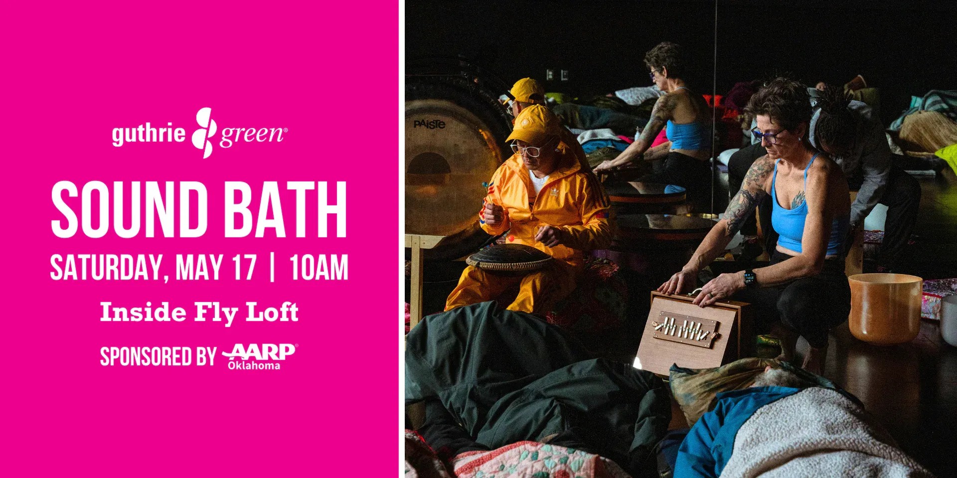 Sound Bath Meditation in Fly Loft