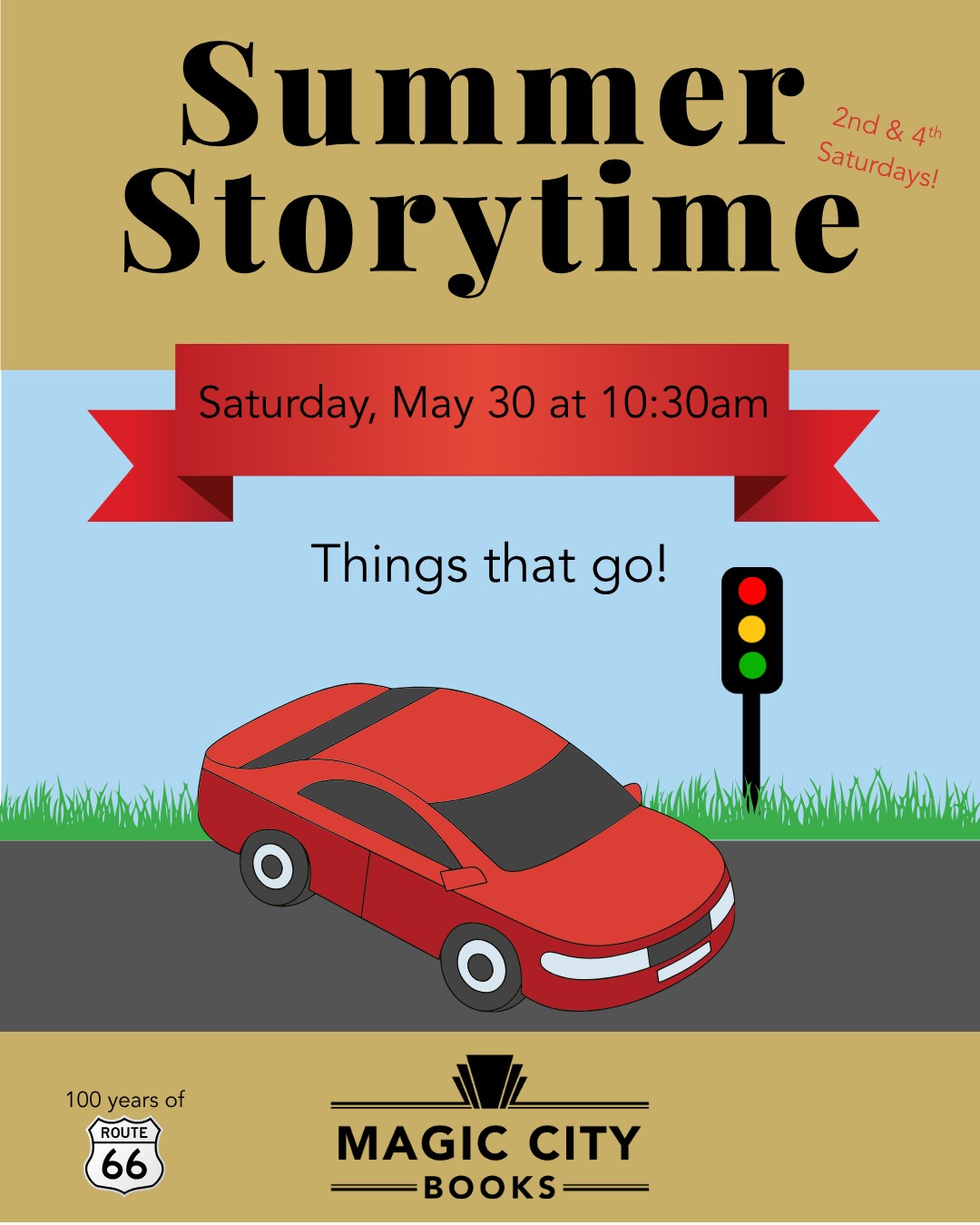 Summer Storytime Series: Things That Go!