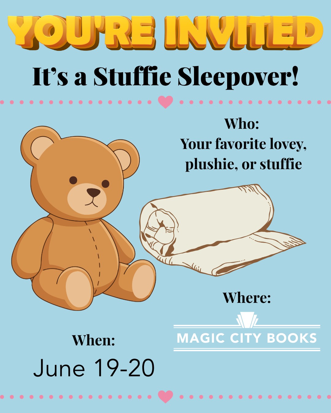 Stuffie Sleepover