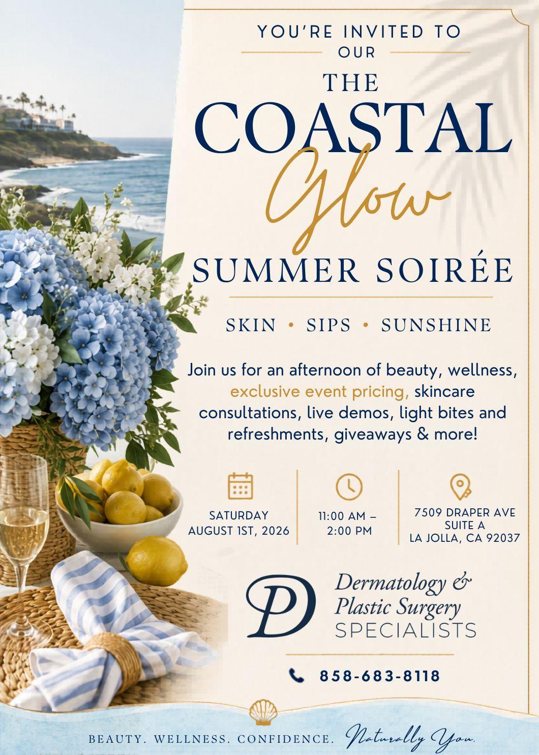 The Coastal Glow Summer Soiree