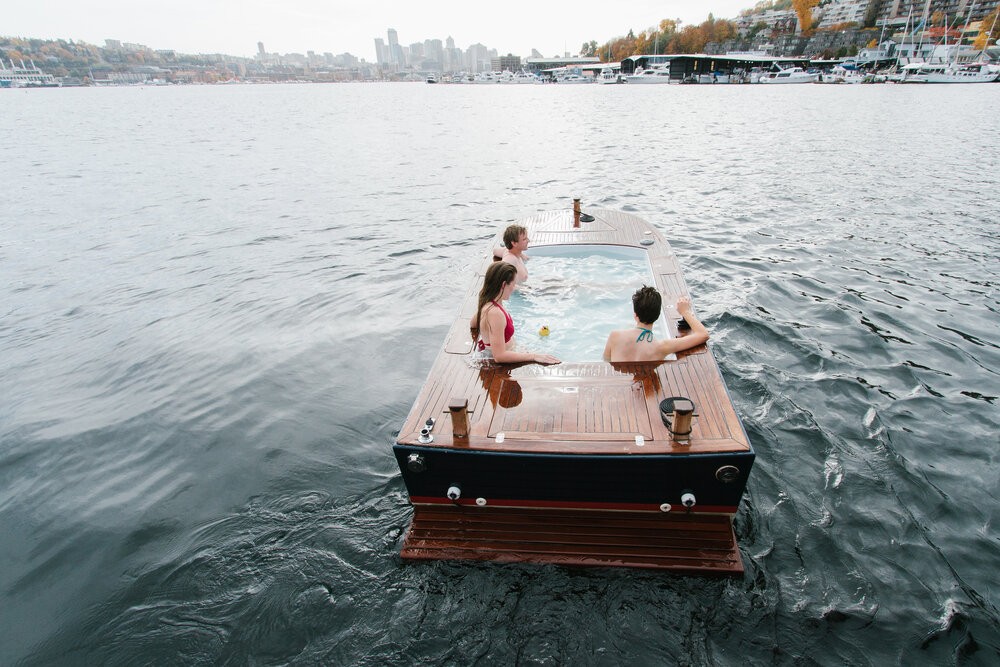 Lake Union Hot Tub Boats