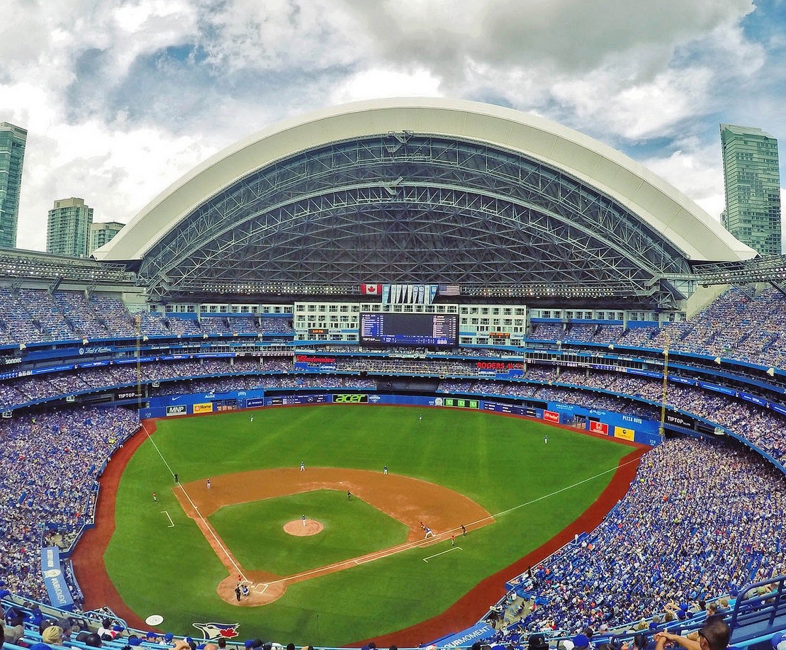 Rogers Centre, stadium of the Blue Jays baseball team, Toronto