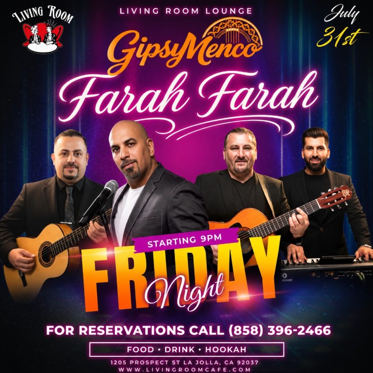 Gypsy Menco At Living Room Lounge