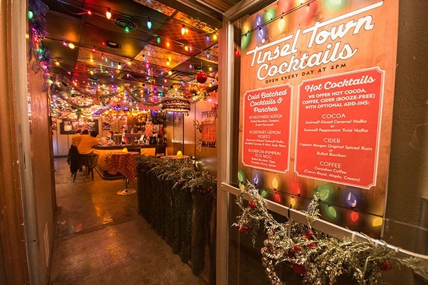 Tinseltown Bar: Where Everyday Is Christmas