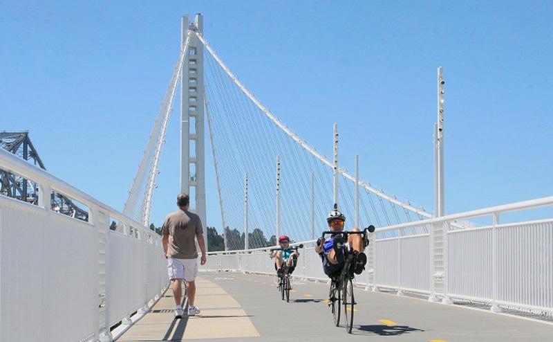 Bay Bridge Bike/Pedestrian Path Oakland Trailhead