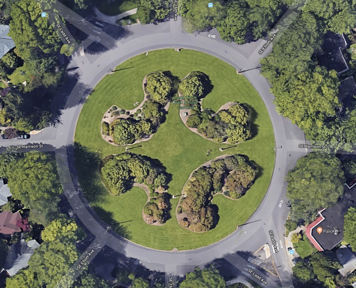 Ladd Circle Park & Rose Gardens: Portland's Floral Oasis