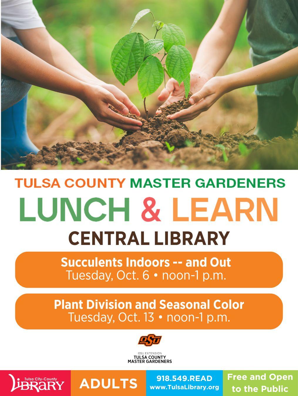Lunch & Learn With the Tulsa County Master Gardeners