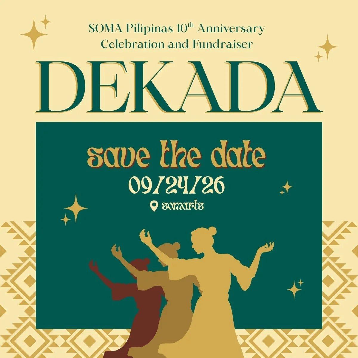 DEKADA Celebration and Fundraising Party