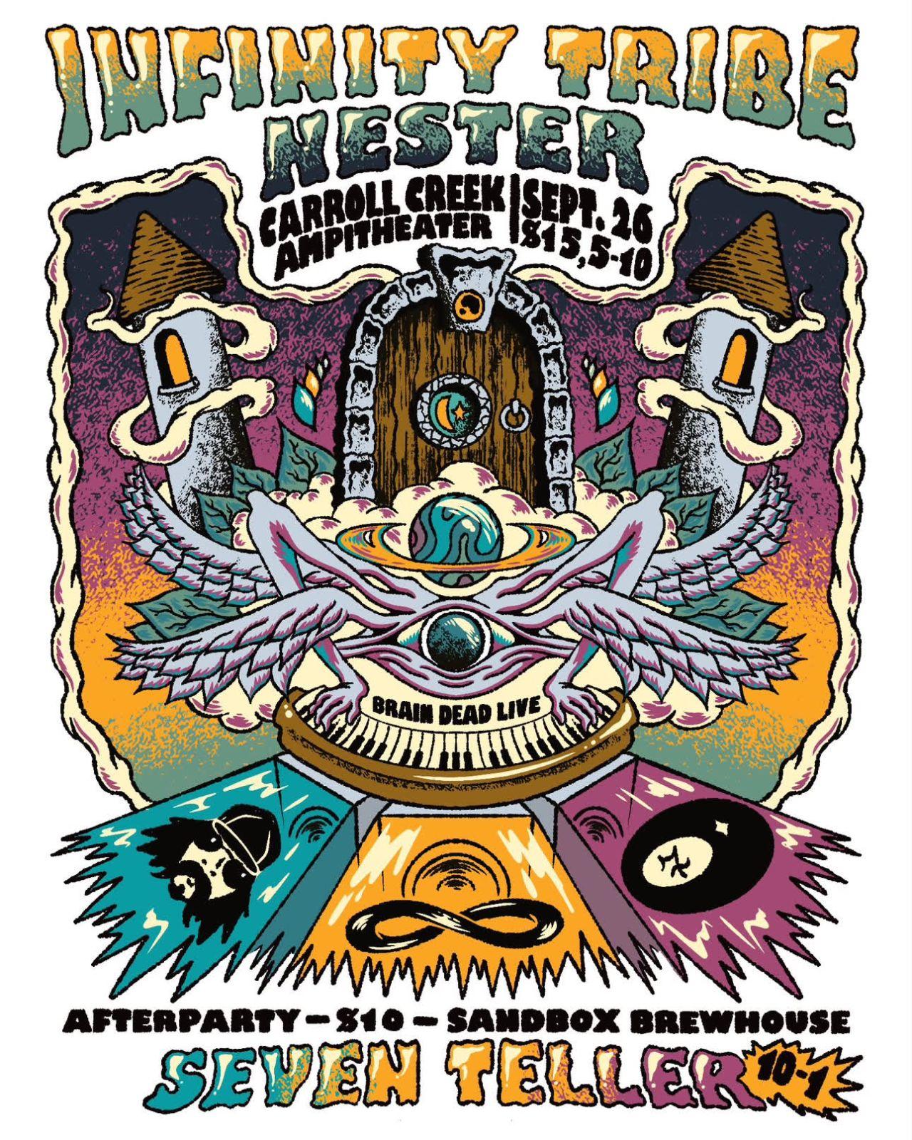 LIVE! Infinity Tribe & Nester with Seven Teller Afterparty