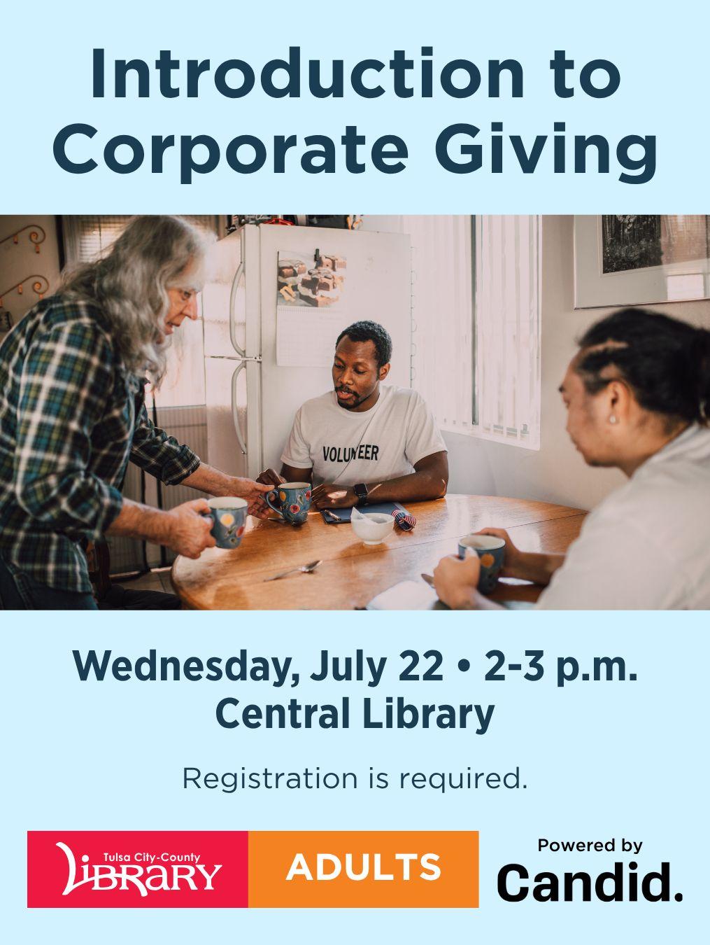 Introduction to Corporate Giving