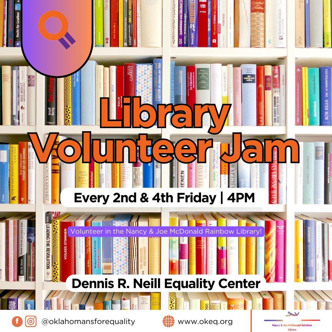 Library Volunteer Jam