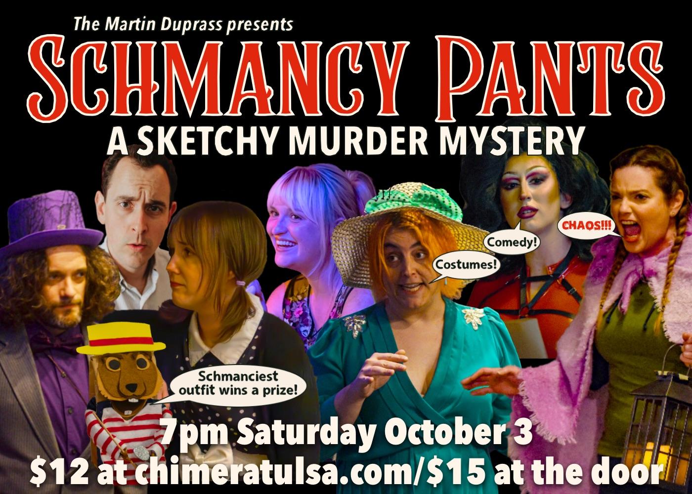 Schmancy Pants: A Sketchy Murder Mystery