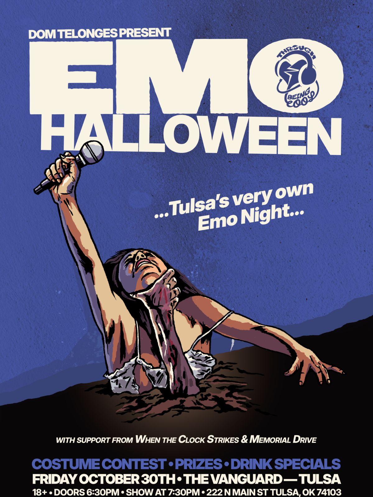 Through Being Cool presents EMO HALLOWEEN with The Dom Telonges (18+)