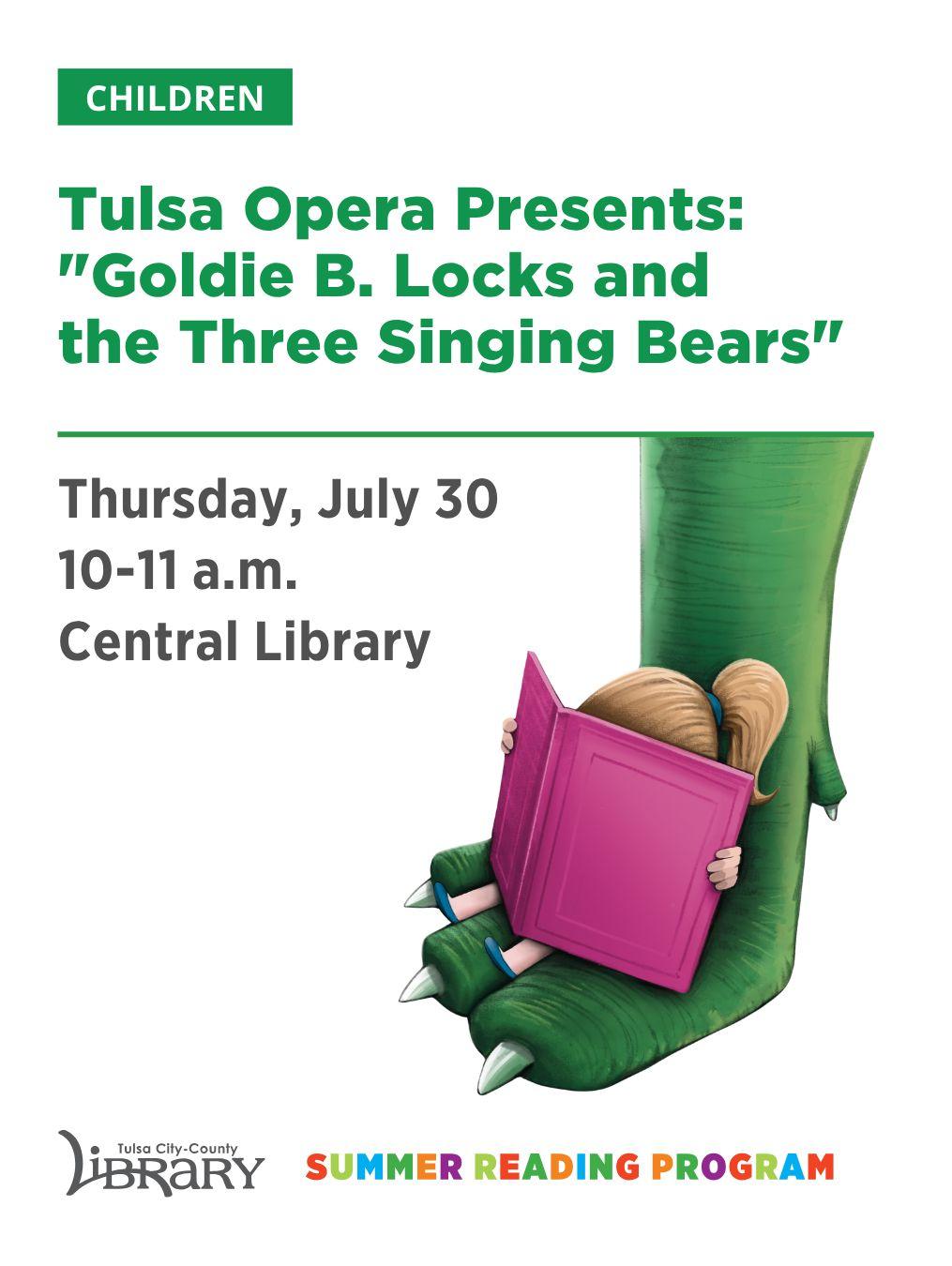 Tulsa Opera: "Goldie B. Locks and the Three Singing Bears"