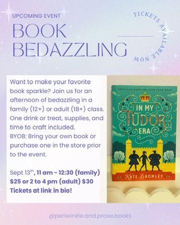 Family Book Bedazzling Class