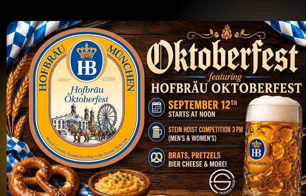 OKTOBERFEST is here!
