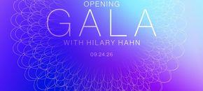 Opening Gala, conducted by Giancarlo Guerrero, features violinist Hilary Hahn