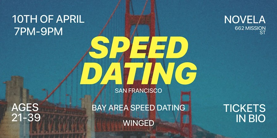 Winged x Bay Area Speed Dating Special Event