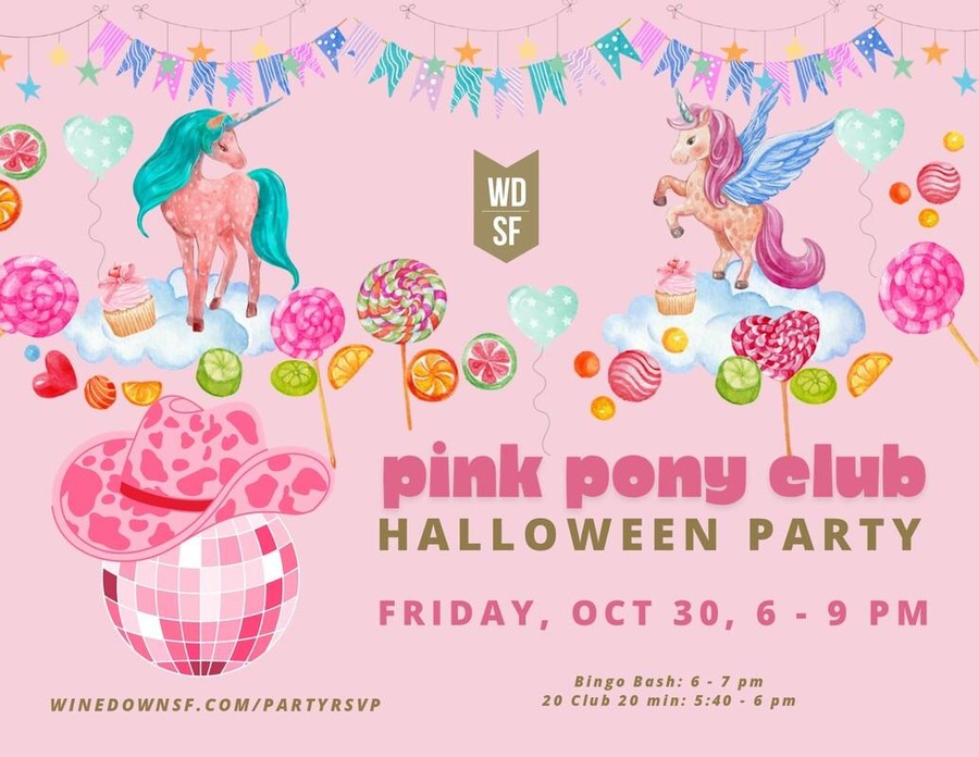 Pink Pony Club: Halloween Party!